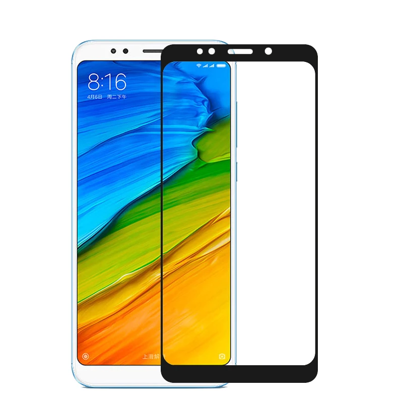 9H полное покрытие закаленное стекло для Xiaomi Mi 5X 6X A1 A2 8 8SE Redmi 4X 5A 6A 6 Pro Lite чехол с