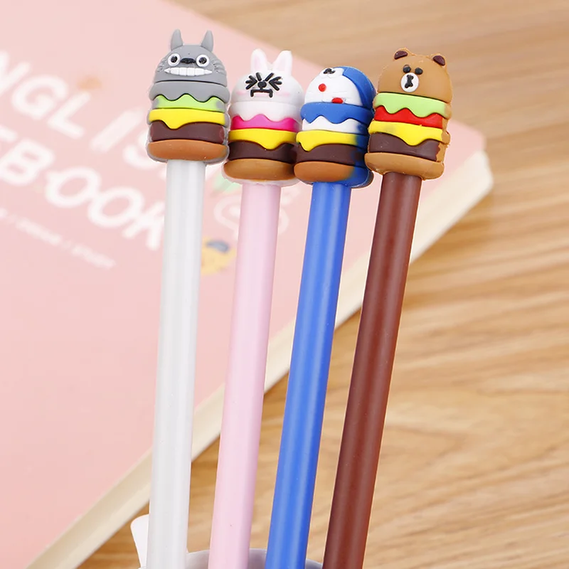 100pcs Cute Hamburg Animal Cartoon Creative Neutral Pen Students Stationery Tinker Cat's Signature Water Pen Kawaii Stationary
100pcs Cute Hamburg Animal Cartoon Creative Neutral Pen Students Stationery Tinker Cat's Signature Water Pen Kawaii Stationary