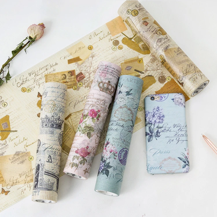 20cm 5m 1 pcs Retro style long washi tape Adhesive DIY Scrapbook Sticker Label Masking gift wrapping paper DIY
20cm 5m 1 pcs Retro style long washi tape Adhesive DIY Scrapbook Sticker Label Masking gift wrapping paper DIY