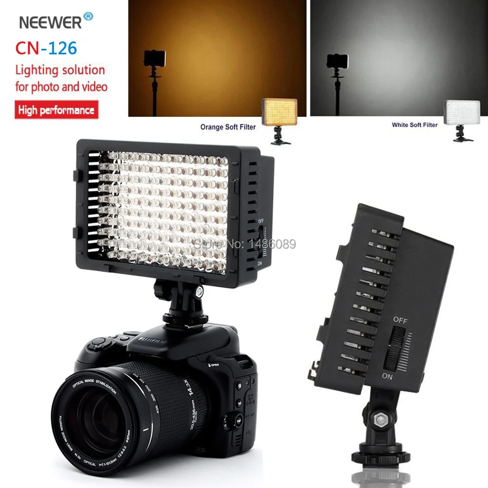Светодиодная лампа Neewer для видеокамеры, 126 светодиодов, для Canon, Sony, Panasonic, видеокамеры или DLSR, цифровая видеокамера
Светодиодная лампа Neewer для видеокамеры, 126 светодиодов, для Canon, Sony, Panasonic, видеокамеры или DLSR, цифровая видеокамера