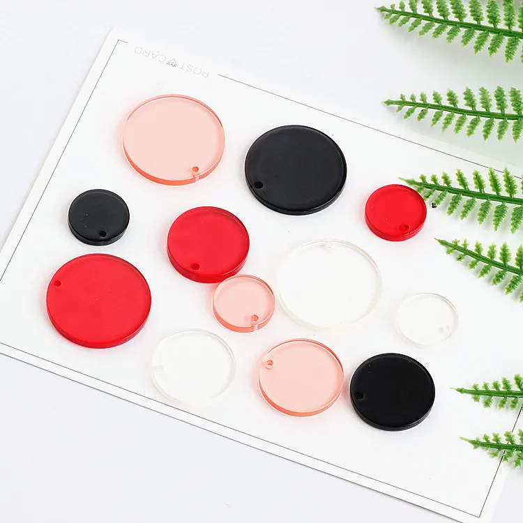 Ritoule DIY handmade jewelry accessories Japan wind circle round earrings pendant wafer material Pendant
Ritoule DIY handmade jewelry accessories Japan wind circle round earrings pendant wafer material Pendant