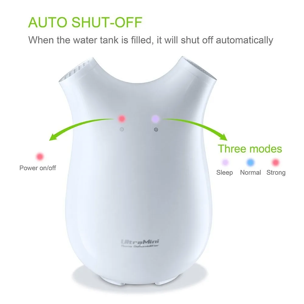 300ML Dehumidifie touch smart dehumidifier Moisture Absorbing Air Dryer with Auto-off and LED indicator Air humidifier for home
300ML Dehumidifie touch smart dehumidifier Moisture Absorbing Air Dryer with Auto-off and LED indicator Air humidifier for home
