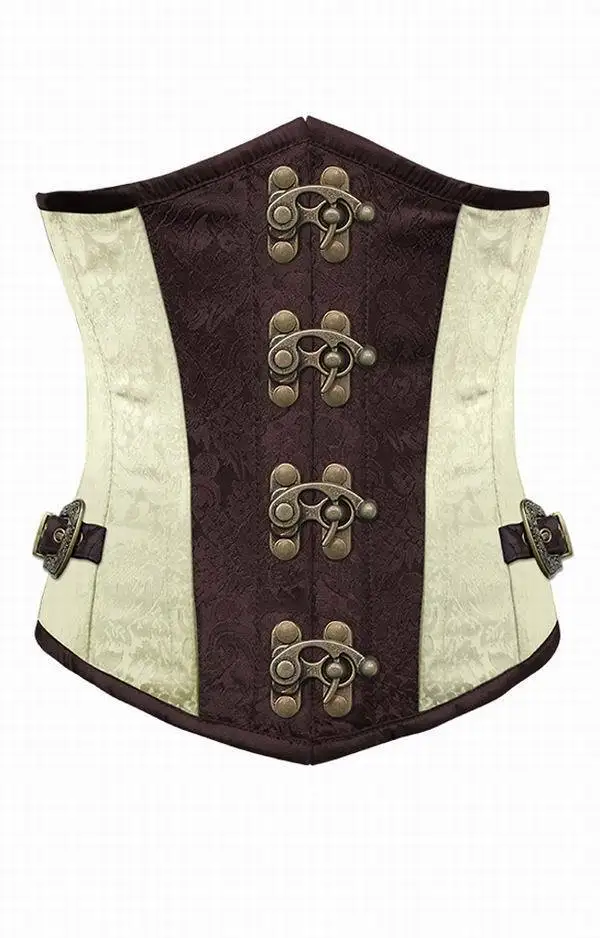 Vintage Style Boned Underbust Corset For Women Brocade Corset 3S3190 Cheap Full Steel Bone Corset
Vintage Style Boned Underbust Corset For Women Brocade Corset 3S3190 Cheap Full Steel Bone Corset