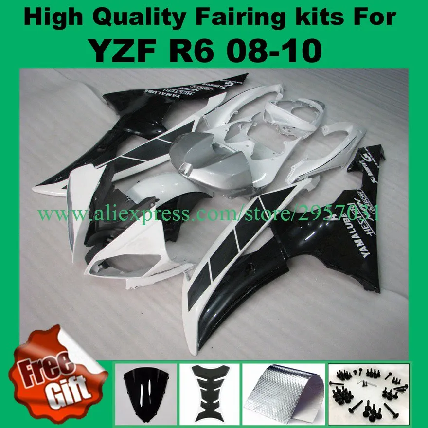 Injection Fairings+9 gifts For Yamaha YZF R6 08 09 10 11 12 13 14 15 White Black YZF-R6 2008-2015 ABS Motorcycle Fairing Kit
Injection Fairings+9 gifts For Yamaha YZF R6 08 09 10 11 12 13 14 15 White Black YZF-R6 2008-2015 ABS Motorcycle Fairing Kit