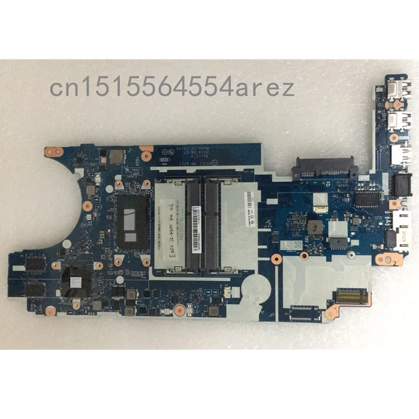 Новый оригинальный ноутбук для Lenovo ThinkPad Edge E450 E450C материнская плата i5-4300U SWG 2G 00HT960
Новый оригинальный ноутбук для Lenovo ThinkPad Edge E450 E450C материнская плата i5-4300U SWG 2G 00HT960