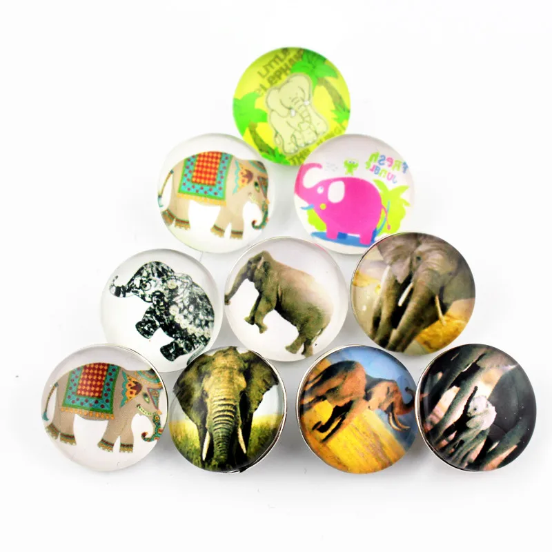 Hot Sale 20pcs/lot Random Elephant Pattern Snap Buttons Print Glass Buttons Charms Fit 18mm/20mm DIY Snap Bracelet Jewelry
Hot Sale 20pcs/lot Random Elephant Pattern Snap Buttons Print Glass Buttons Charms Fit 18mm/20mm DIY Snap Bracelet Jewelry