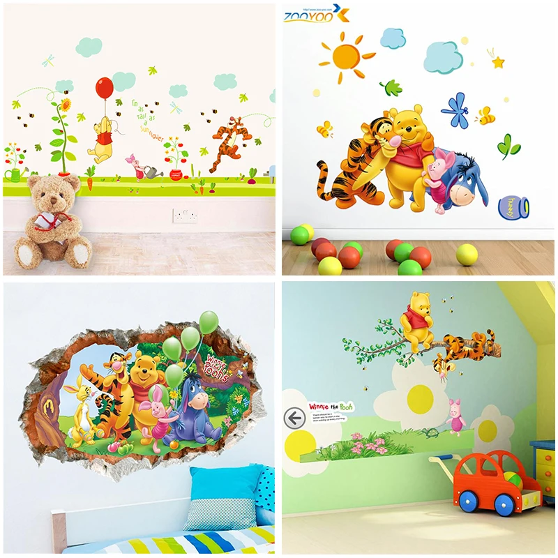 cartoon winnie the pooh bear wall decals for kids rooms bedroom nursery decor posters diy animal wall stickers art pvc posters
cartoon winnie the pooh bear wall decals for kids rooms bedroom nursery decor posters diy animal wall stickers art pvc posters