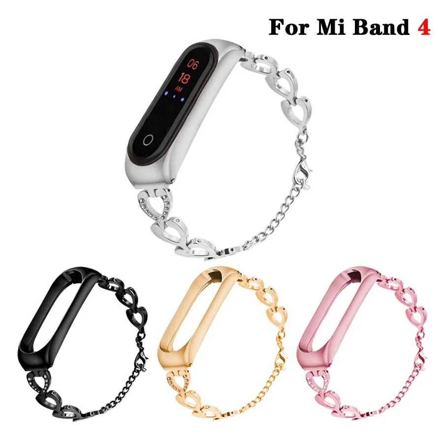 Браслет с металлической цепочкой для Mi Band 6 5 4 3, сменный ремешок для Xiaomi Mi Band 6 5, Mi Band 4 Access
Браслет с металлической цепочкой для Mi Band 6 5 4 3, сменный ремешок для Xiaomi Mi Band 6 5, Mi Band 4 Access