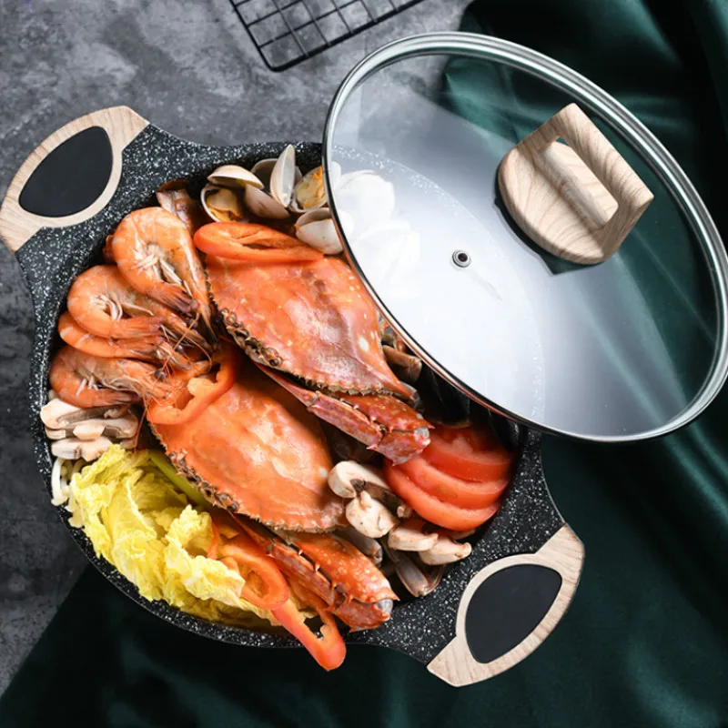 Instant pot Aluminum Alloy 24cm soup pot non-stick porridge stew household gas stove electromagnetic oven noodle
Instant pot Aluminum Alloy 24cm soup pot non-stick porridge stew household gas stove electromagnetic oven noodle