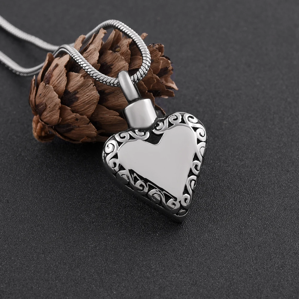 Women Vintage Heart Urn Free Engrave Urn Pet/Human Ashes Holder Pendant Necklace Memorial Jewelry Hot Selling
Women Vintage Heart Urn Free Engrave Urn Pet/Human Ashes Holder Pendant Necklace Memorial Jewelry Hot Selling