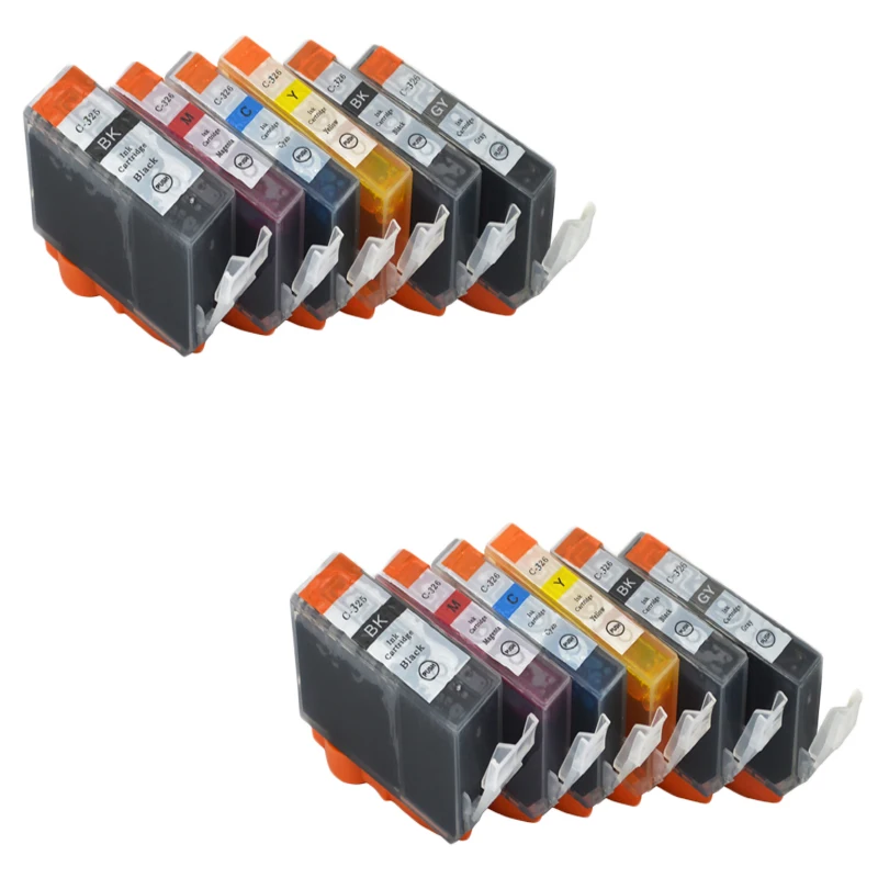 12pcs BCI325 BCI326 comaptible ink cartridge Luocai for Canon PGI 325 CLI 326 for Canon PIXUS MG8130/MG6130
12pcs BCI325 BCI326 comaptible ink cartridge Luocai for Canon PGI 325 CLI 326 for Canon PIXUS MG8130/MG6130