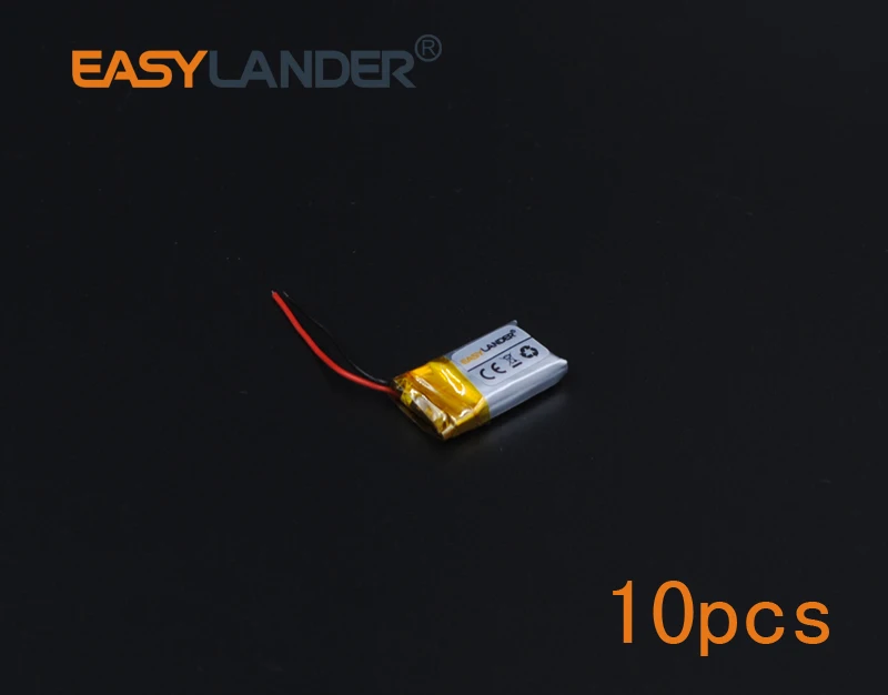 10pcs 3.7V 60mAh Polymer Li-ion Battery For bluetooth headset Bracelet Wrist Watch pen PSP PDA MP3/MP4/Game Player mouse 401015
10pcs 3.7V 60mAh Polymer Li-ion Battery For bluetooth headset Bracelet Wrist Watch pen PSP PDA MP3/MP4/Game Player mouse 401015