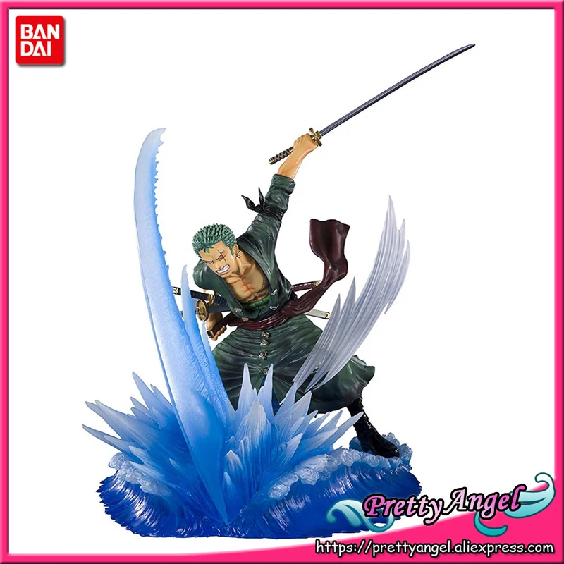 PrettyAngel Подлинная BANDAI SPIRITS Figuarts ZERO ONE PIECE FILM GOLD Roronoa Zoro Bird Dance экшн фигурка|Игровые