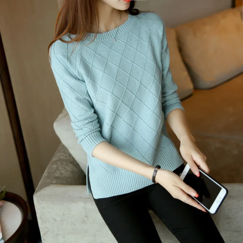 Warm Autumn Winter Women Sweater Fashion casual Knitted ladies Tops Long Sleeve Female Pullovers Sweater pull femme
Warm Autumn Winter Women Sweater Fashion casual Knitted ladies Tops Long Sleeve Female Pullovers Sweater pull femme