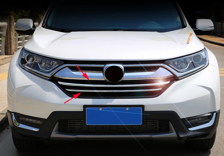 Exterior Front Radiator Grille Mouldings 2PCS FOR Honda CR-V CRV 2017 2018
Exterior Front Radiator Grille Mouldings 2PCS FOR Honda CR-V CRV 2017 2018