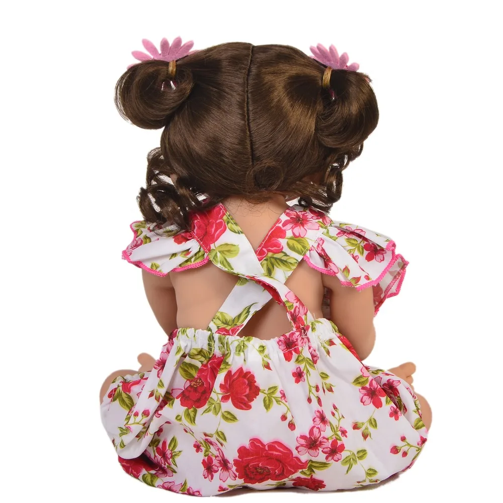 Коллекционные 22 дюймовые куклы Reborn Baby полностью силиконовые виниловые