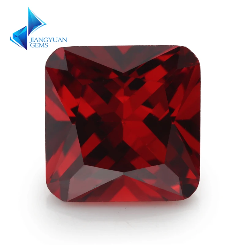 Size 3*3~10x10mm Square Octangle Shape Princess Cut 5A Garnet Color CZ Stone Synthetic Gems Cubic Zirconia
Size 3*3~10x10mm Square Octangle Shape Princess Cut 5A Garnet Color CZ Stone Synthetic Gems Cubic Zirconia