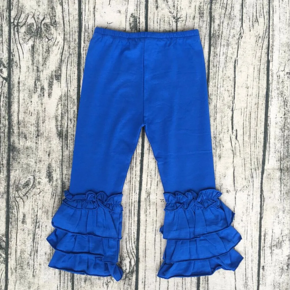 blank Wholesale girls clothing boutique baby ruffle legging kids ROYAL blue pants triple ruffle capris ruffle capris baby 
blank Wholesale girls clothing boutique baby ruffle legging kids ROYAL blue pants triple ruffle capris ruffle capris baby