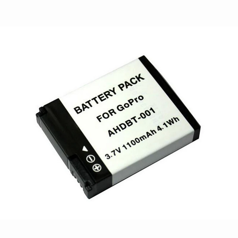Аккумулятор GOLDFOX для экшн камеры GoPro Hero 2 1 шт. 1100 мА/ч Hero1 Hero2 аккумулятор аксессуары