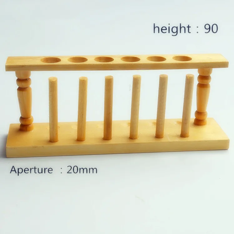 1pcs Test Tube Rack Wooden Laboratory Test tube Stand Shelf Lab School Supplies 6 holes
1pcs Test Tube Rack Wooden Laboratory Test tube Stand Shelf Lab School Supplies 6 holes