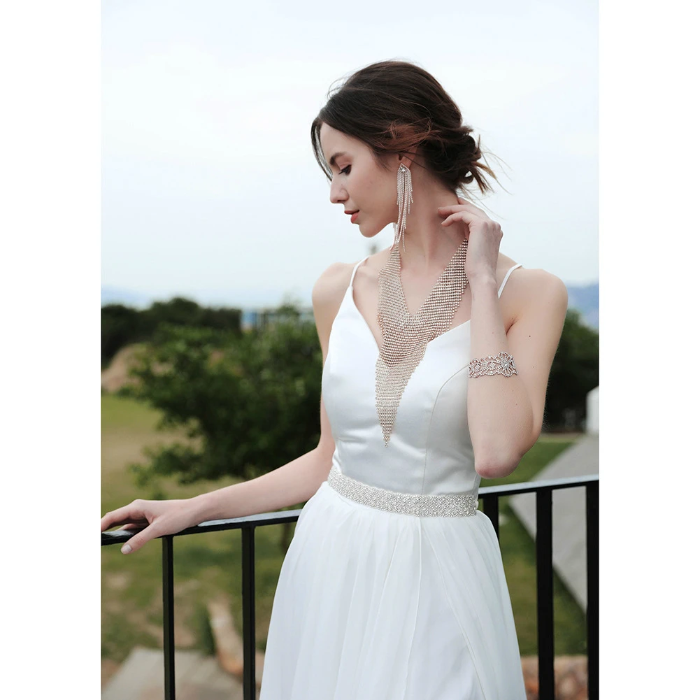 2019 Fashion Long Length Rhinestone Women's Waist Seal Luxury Diamond Bright Casual Belt
2019 Fashion Long Length Rhinestone Women's Waist Seal Luxury Diamond Bright Casual Belt