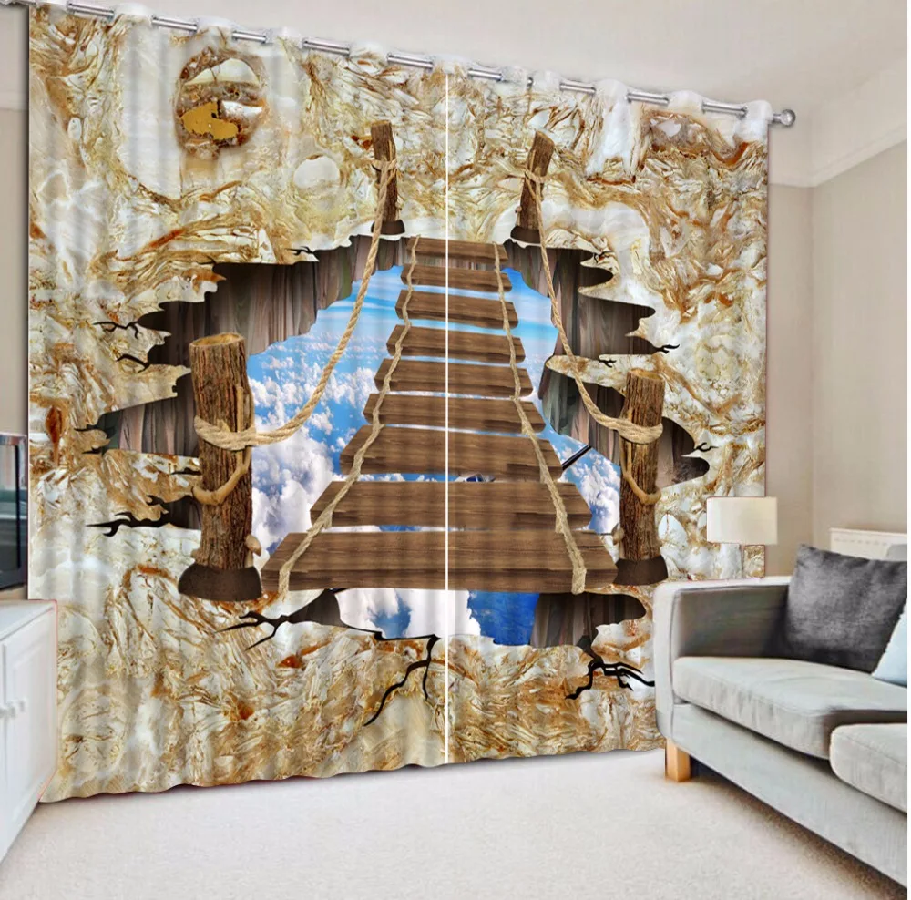 Top European Curtains For The Bedroom 3D Blackout Curtains For Window Decoration Creative Marble Custom any size Drapes
Top European Curtains For The Bedroom 3D Blackout Curtains For Window Decoration Creative Marble Custom any size Drapes