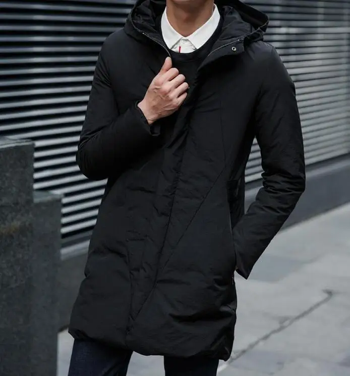 M-3XL / Hot / Winter Men's New Fashion In the long section of self-cultivation hooded thick cotton jacket
M-3XL / Hot / Winter Men's New Fashion In the long section of self-cultivation hooded thick cotton jacket