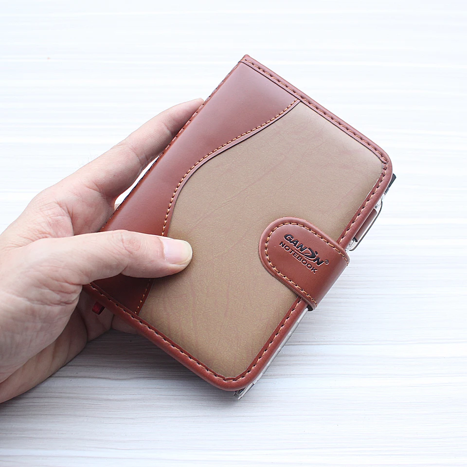 A6 Small Business Notebook Retro-style Leather Notebook Office Learning Notepad Comes With a Ball Pen Planner For Stationery
A6 Small Business Notebook Retro-style Leather Notebook Office Learning Notepad Comes With a Ball Pen Planner For Stationery