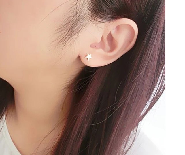 Rose gold pentagram small stud earrings/korean luxury accessories wholesale/brincos femininos/boucle d'oreille/bijoux femme
Rose gold pentagram small stud earrings/korean luxury accessories wholesale/brincos femininos/boucle d'oreille/bijoux femme