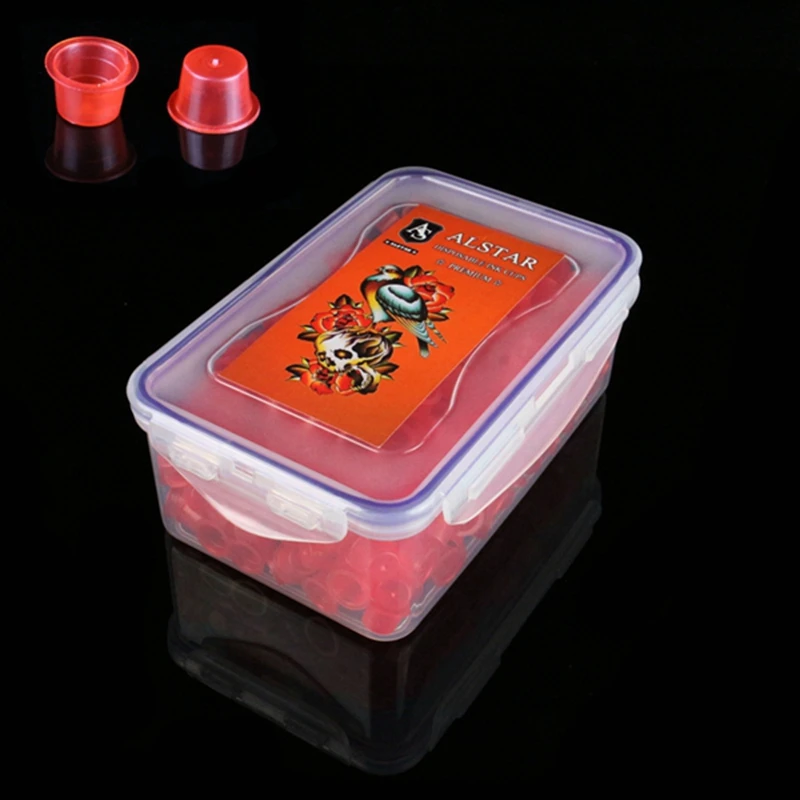 AlSTAR 900pcs Plastic Tattoo Ink Cups Caps 8mm red Medium Classic Without Base Ink Caps Tattoo Pigment Cups tattoos marrones
AlSTAR 900pcs Plastic Tattoo Ink Cups Caps 8mm red Medium Classic Without Base Ink Caps Tattoo Pigment Cups tattoos marrones