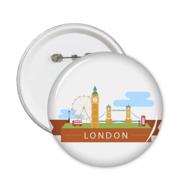5pcs London UK England Landmark Flag Mark Illustration Pattern Round Pin Badge Button
5pcs London UK England Landmark Flag Mark Illustration Pattern Round Pin Badge Button