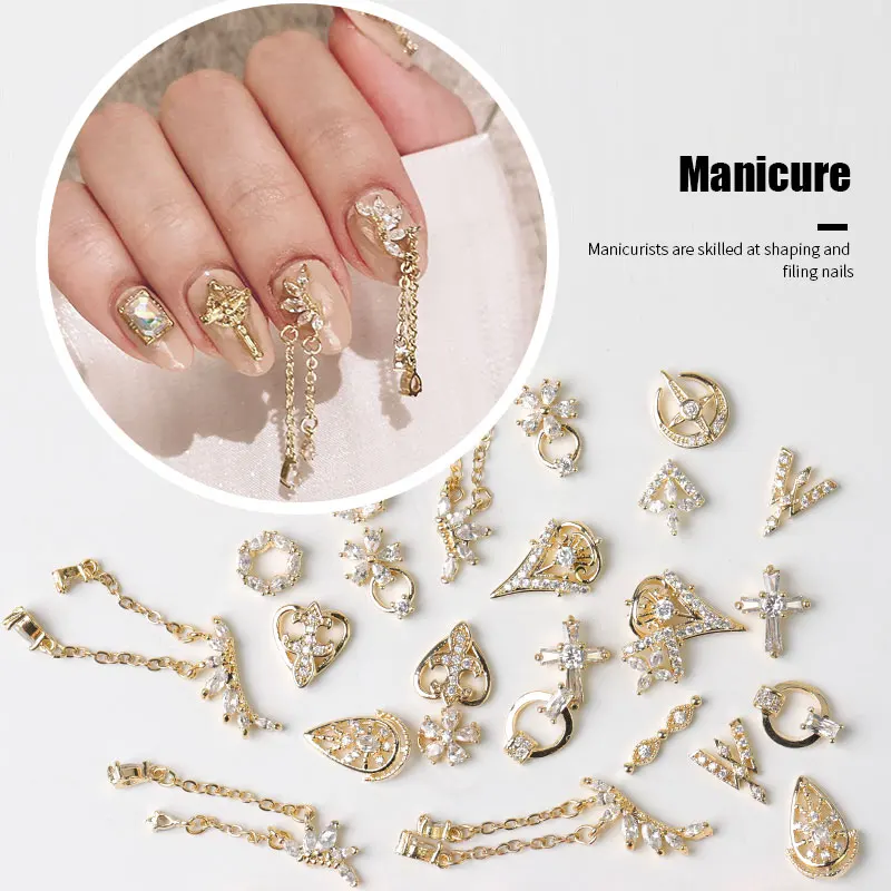 2Pieces 3D Metal Zircon Nail Art Jewelry Japanese Pearl Pendant Decorations Top Quality Crystal Manicure Diamond Charms
2Pieces 3D Metal Zircon Nail Art Jewelry Japanese Pearl Pendant Decorations Top Quality Crystal Manicure Diamond Charms