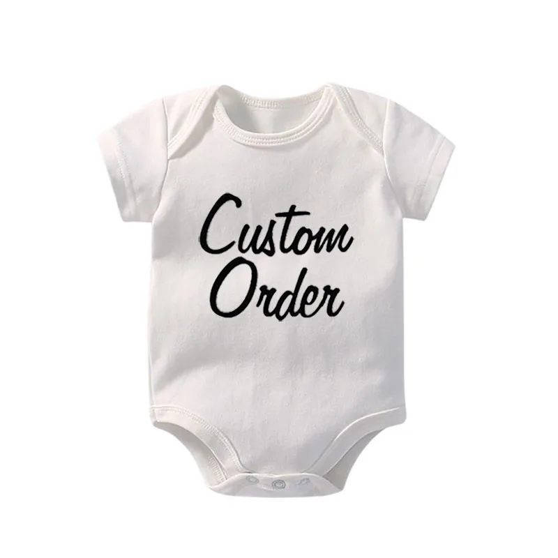 YSCULBUTOL Baby Clothes New Design fashion custom order baby bodysuit customized baby boy girl clothes
YSCULBUTOL Baby Clothes New Design fashion custom order baby bodysuit customized baby boy girl clothes