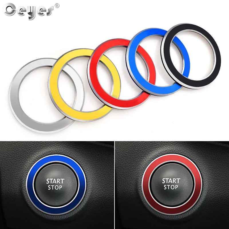 Ceyes Car Start Engine Ignition Ring Button Interior Accessories Styling Case For Renault Koleos Kadjar Megane 2 Sandero Duster
Ceyes Car Start Engine Ignition Ring Button Interior Accessories Styling Case For Renault Koleos Kadjar Megane 2 Sandero Duster