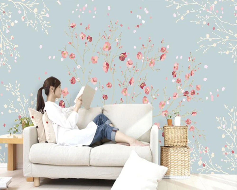 Custom floral wallpaper,Elegant flowers trees,3D retro mural for living room bedroom sofa backdrop waterproof wallpaper
Custom floral wallpaper,Elegant flowers trees,3D retro mural for living room bedroom sofa backdrop waterproof wallpaper