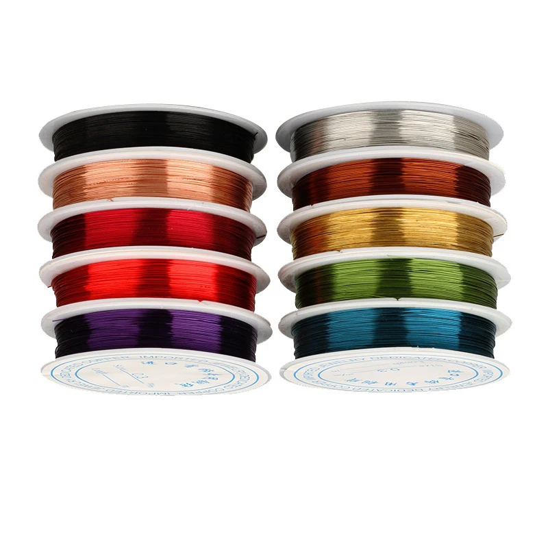 15 meters/roll Diameter 0.3mm Copper Beading Wires Red Copper Gold Silver Color Copper Wire for DIY Jewelry Making Findings
15 meters/roll Diameter 0.3mm Copper Beading Wires Red Copper Gold Silver Color Copper Wire for DIY Jewelry Making Findings
