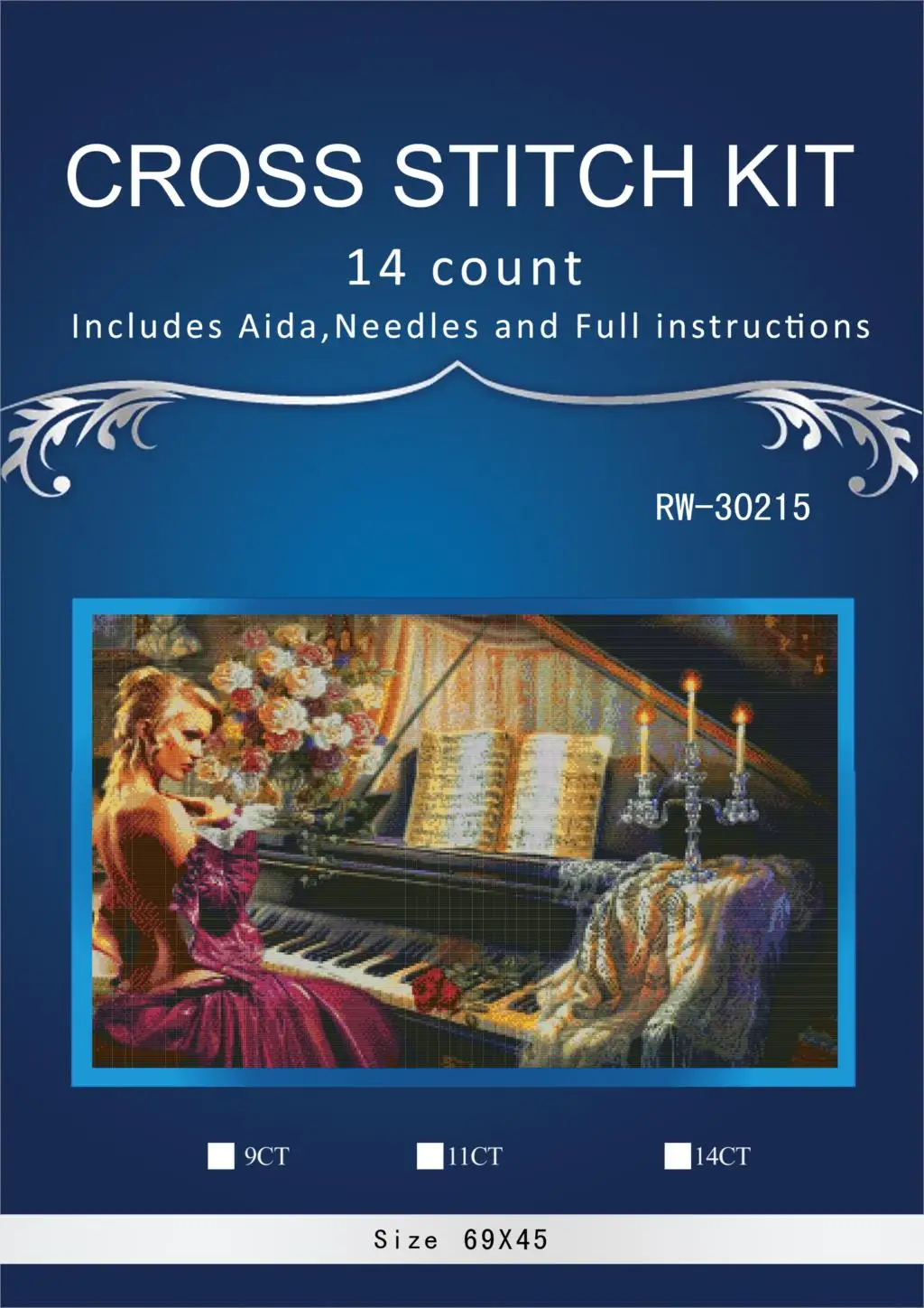 Beauty in Purple Dress piano Stitch,DIY 14CT similar DMC Cross Stitch,Sets For Embroidery Kits Counted Cross-Stitching
Beauty in Purple Dress piano Stitch,DIY 14CT similar DMC Cross Stitch,Sets For Embroidery Kits Counted Cross-Stitching