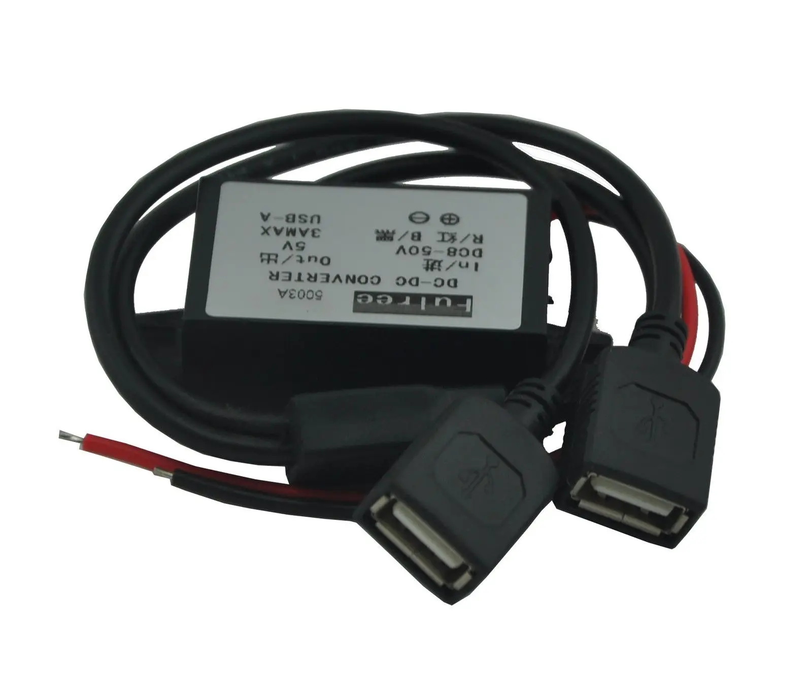 DC12V 24V 36V 48V (8V-50V) Buck to 5V 3A Output 2 USB MINI USB Step Down Power Converter Module Regulator
DC12V 24V 36V 48V (8V-50V) Buck to 5V 3A Output 2 USB MINI USB Step Down Power Converter Module Regulator