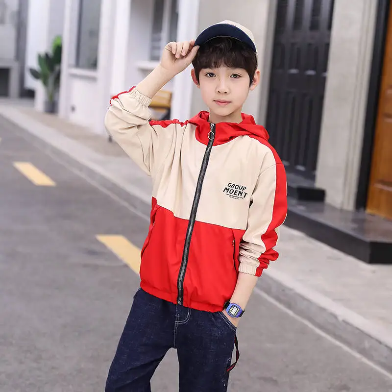 Children's clothing boy spring coat 2021 new big children's foreign boy handsome spring and autumn casual jacket tide
Children's clothing boy spring coat 2021 new big children's foreign boy handsome spring and autumn casual jacket tide
