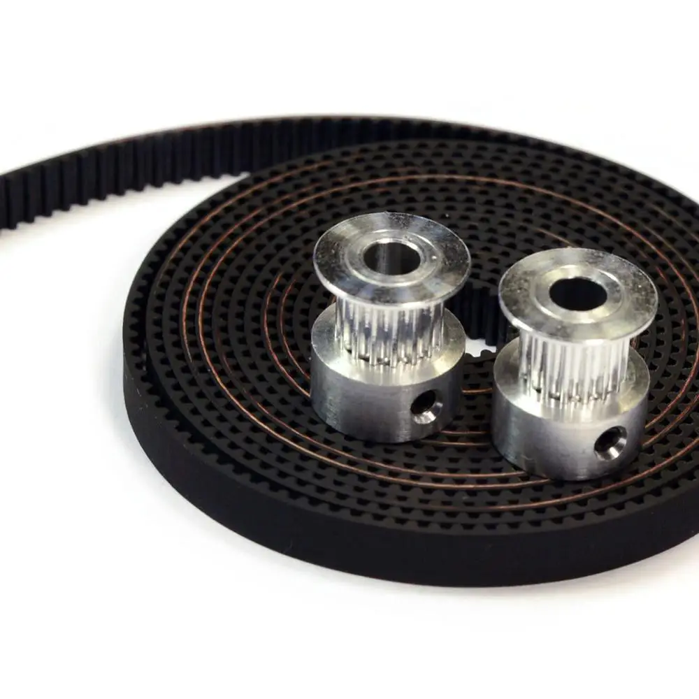 Funssor 2 x Aluminum GT2 16T Pulley 2M Belt for RepRap 3D printer Prusa i3 Mendel
Funssor 2 x Aluminum GT2 16T Pulley 2M Belt for RepRap 3D printer Prusa i3 Mendel