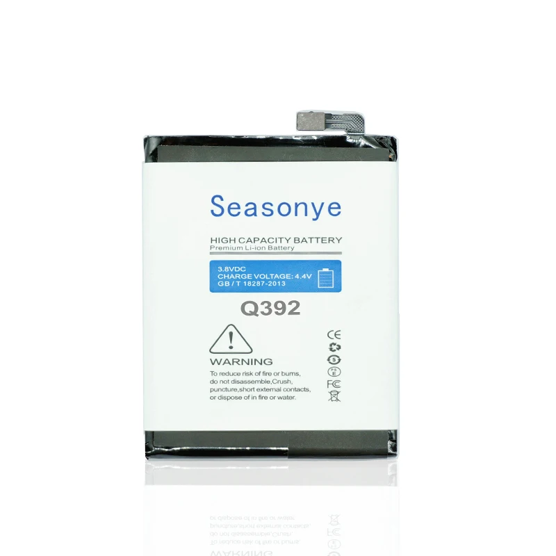 Запасной аккумулятор Seasonye Q392 для телефона 4000 мАч/Вт/ч 3 батареи Micromax Canvas