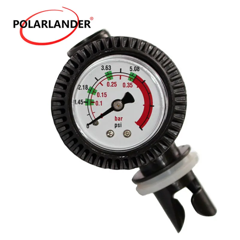 Inflator Gauge Meter Tester r Black Air Thermometer Pressure Measurer With Valve Connecto For Inflatable Kayak Raft Boat Surfing
Inflator Gauge Meter Tester r Black Air Thermometer Pressure Measurer With Valve Connecto For Inflatable Kayak Raft Boat Surfing