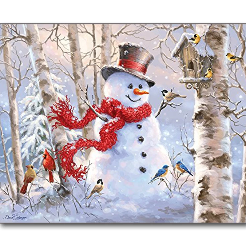 Full Square/Round Drill 5D DIY Diamond Painting "Christmas snowman" 3D Embroidery Cross Stitch Mosaic Home Decor
Full Square/Round Drill 5D DIY Diamond Painting "Christmas snowman" 3D Embroidery Cross Stitch Mosaic Home Decor