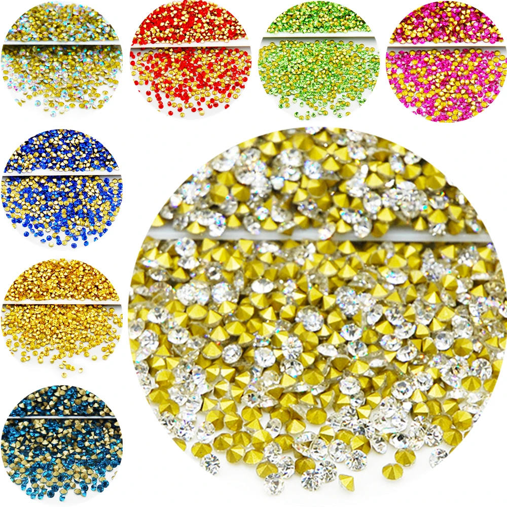 1440pcs/Bag ss6 ss8 ss10 Three Sizes Glass Sharp Bottom Rhinestone 3D Decoration Strass DIY Costume Jewelry
1440pcs/Bag ss6 ss8 ss10 Three Sizes Glass Sharp Bottom Rhinestone 3D Decoration Strass DIY Costume Jewelry