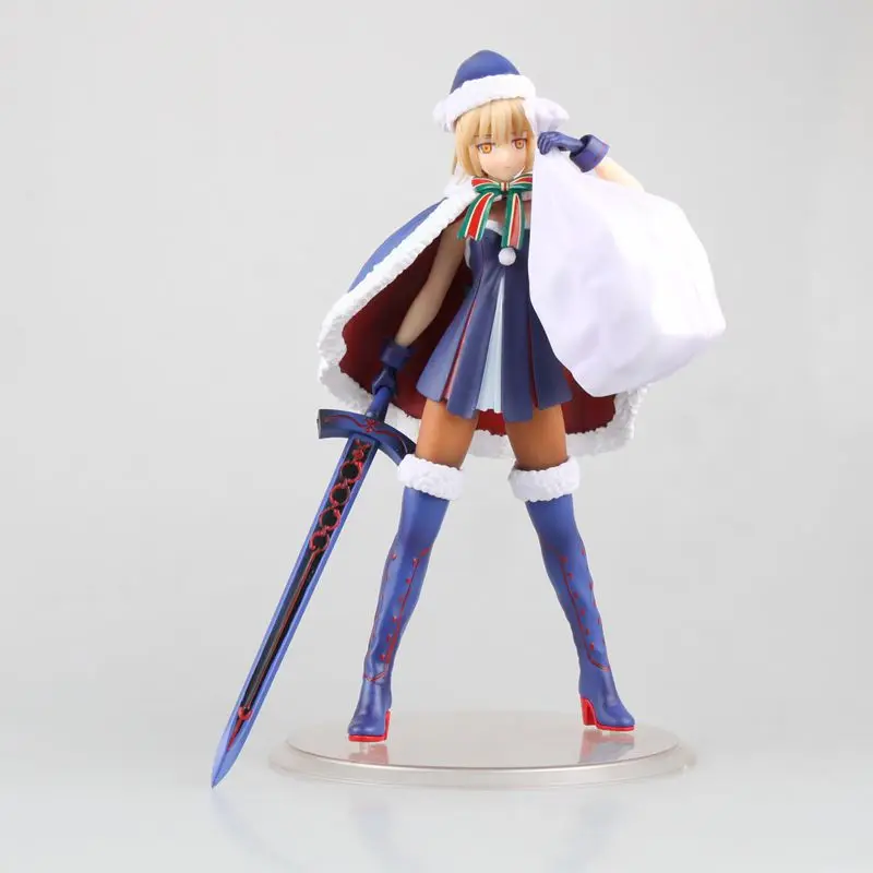 23CM Japanese anime figure Fate / Grand Order saber Christmas ver action figure collectible model toys for boys
23CM Japanese anime figure Fate / Grand Order saber Christmas ver action figure collectible model toys for boys