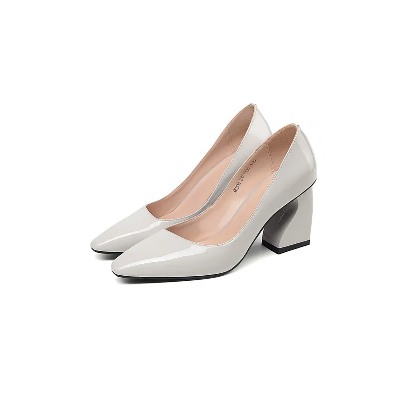 fanyuan 2019 new arrival women pumps shallow genuine leather shoes pointed toe spring summer high heels dress shoes woman
fanyuan 2019 new arrival women pumps shallow genuine leather shoes pointed toe spring summer high heels dress shoes woman