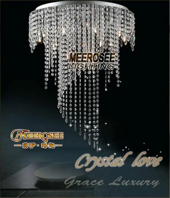 Lustre crystal Потолочные светильники lamparas de techo винтажная Роскошная кристальная