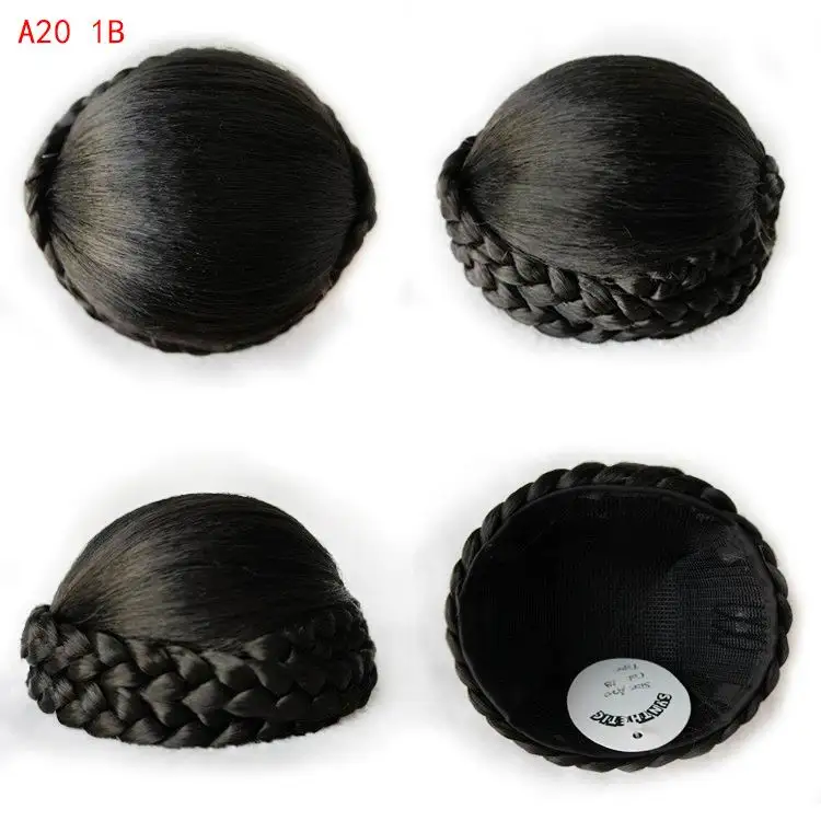 9CM Popular Women's Braid chignon bun hairpiece synthetic chignon hair pieces updo wholesale hair accessories A20
9CM Popular Women's Braid chignon bun hairpiece synthetic chignon hair pieces updo wholesale hair accessories A20