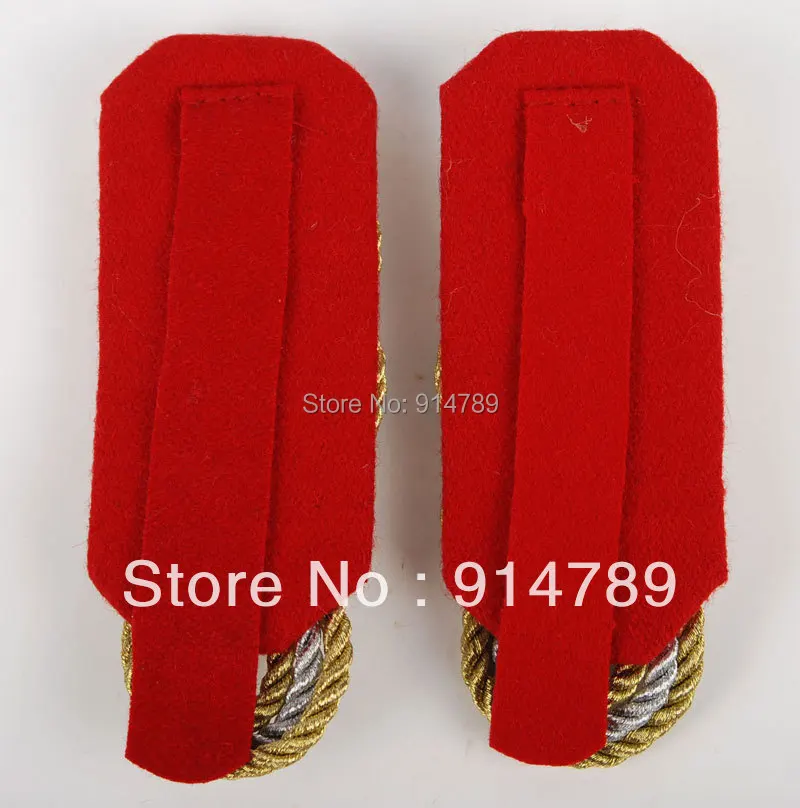 WW2 GERMAN WH GENERAL OFFICER SHOULDER BOARDS EMBROIDERED SILVER BULLION RED-33221
WW2 GERMAN WH GENERAL OFFICER SHOULDER BOARDS EMBROIDERED SILVER BULLION RED-33221
