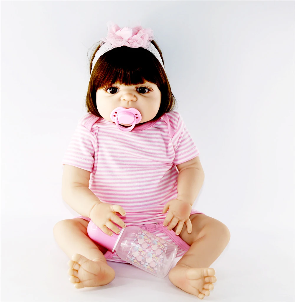 23 дюймов полный силиконовый корпус Reborn Baby Doll игрушки реалистичными 55 см принцессы для новорожденных девочек младенцев кукла рождения детей...
23 дюймов полный силиконовый корпус Reborn Baby Doll игрушки реалистичными 55 см принцессы для новорожденных девочек младенцев кукла рождения детей...